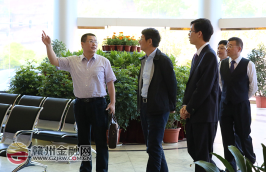 江西銀監(jiān)局局長馬忠富蒞臨我市開展專題調(diào)研