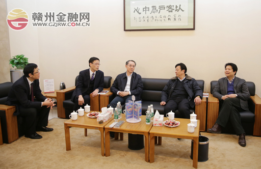 中國銀監(jiān)會副主席曹宇一行蒞臨贛州銀行調(diào)研