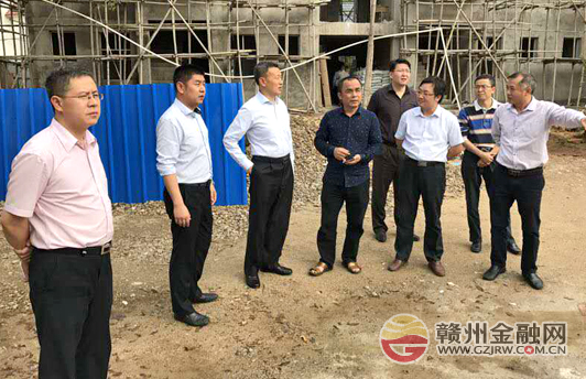 國(guó)開行江西分行行長(zhǎng)吳守華一行赴信豐調(diào)研