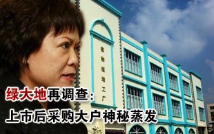 綠大地再調(diào)查：上市后采購大戶神秘蒸發(fā)