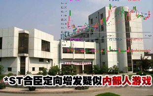 *ST合臣“閉門分食” 定增疑似內(nèi)部人游戲