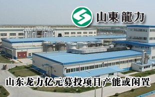 山東龍力近億元募投項目產(chǎn)能或閑置