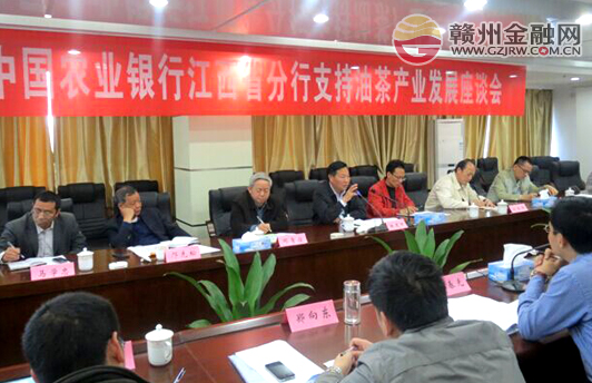 省市農(nóng)行座談研討贛南油茶產(chǎn)業(yè)發(fā)展