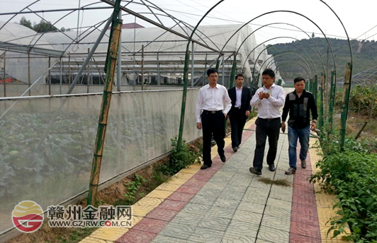 贛縣郵儲(chǔ)銀行送金融服務(wù)上門 組織全員大走訪