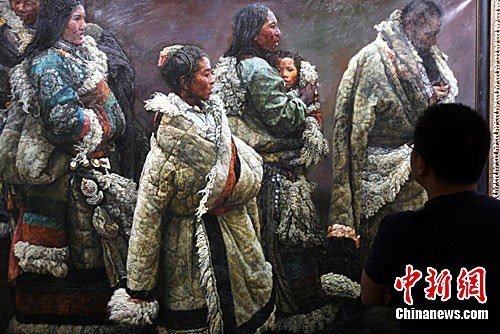 陳逸飛作品8165萬元刷新中國油畫世界紀(jì)錄