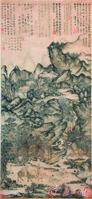 600年羅浮山名畫1.6億元起價(jià)拍賣