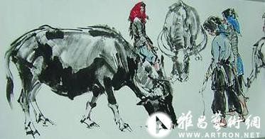 蘇州拍賣場又現(xiàn)高價 黃胄作品拍出1550萬