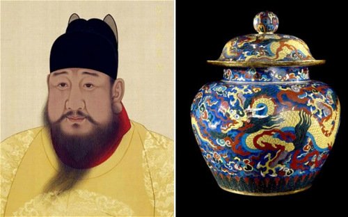 英國小鎮(zhèn)現(xiàn)稀世明代御用景泰藍 現(xiàn)僅存2個(圖)